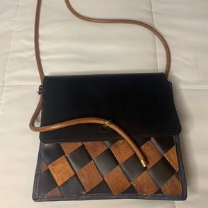 Handmade Leather Finland Crossbody Purse *EUC*